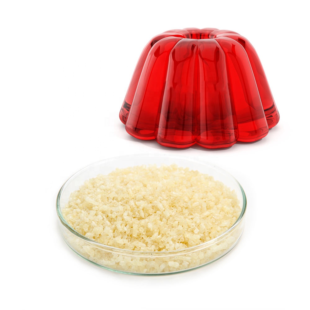 Food Grade Bovine Gelatin Beef Skin Edible Gelatin for Food Industry 140 Bloom